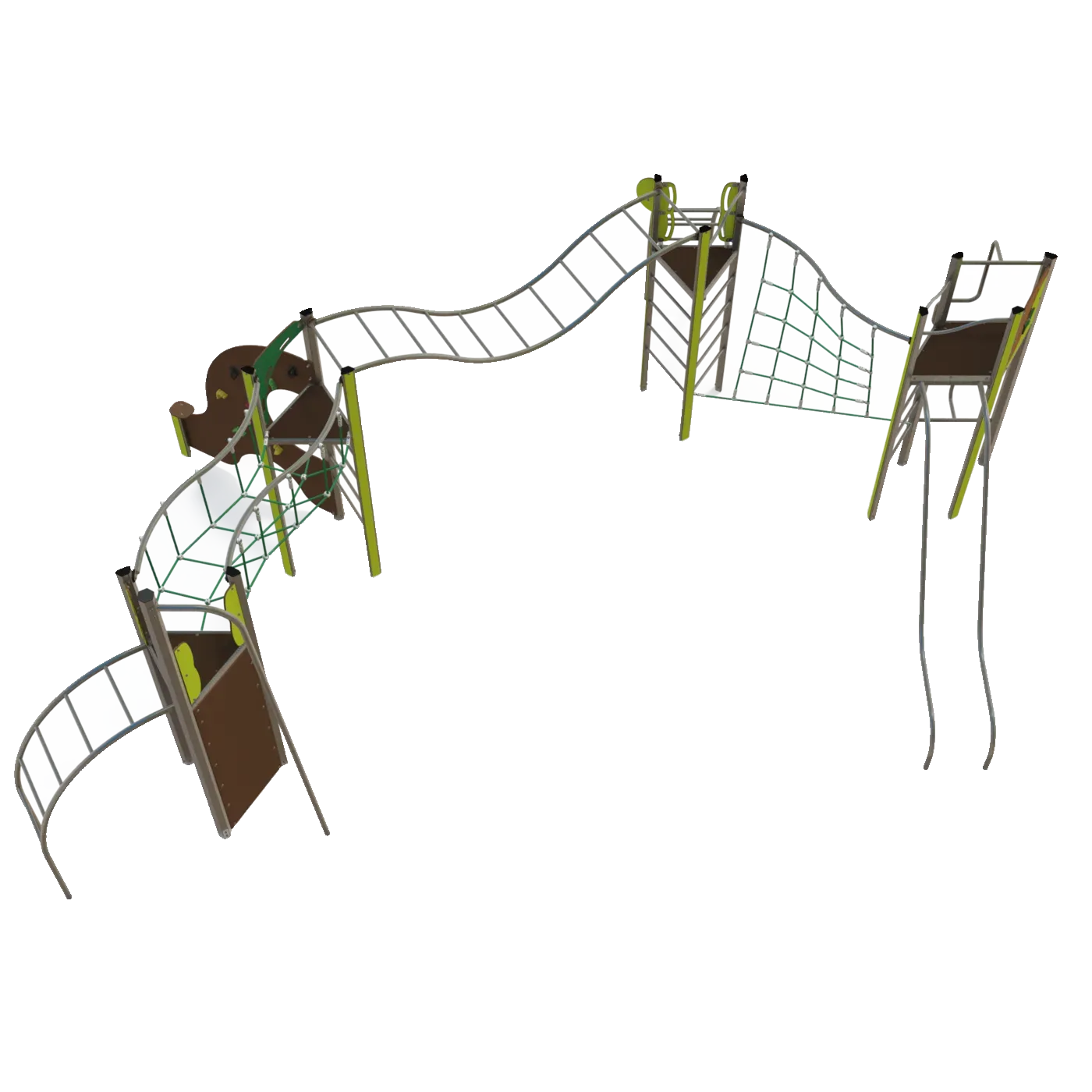 View full screen Climbing structure EQ 18-4001-D15